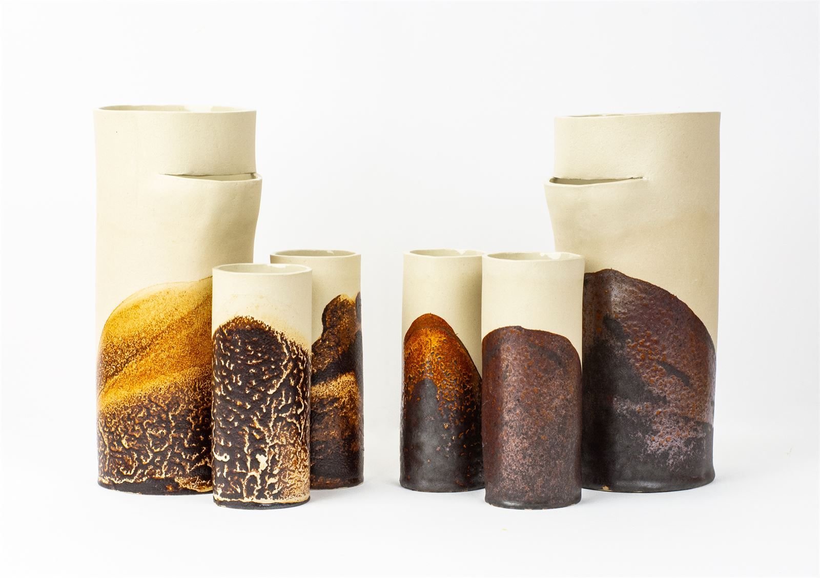 RE-DAR: ceramic pieces glazed with wastewater sludge